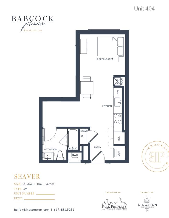 Apartment for rent at 136 Babcock St #204, Brookline, MA 02446