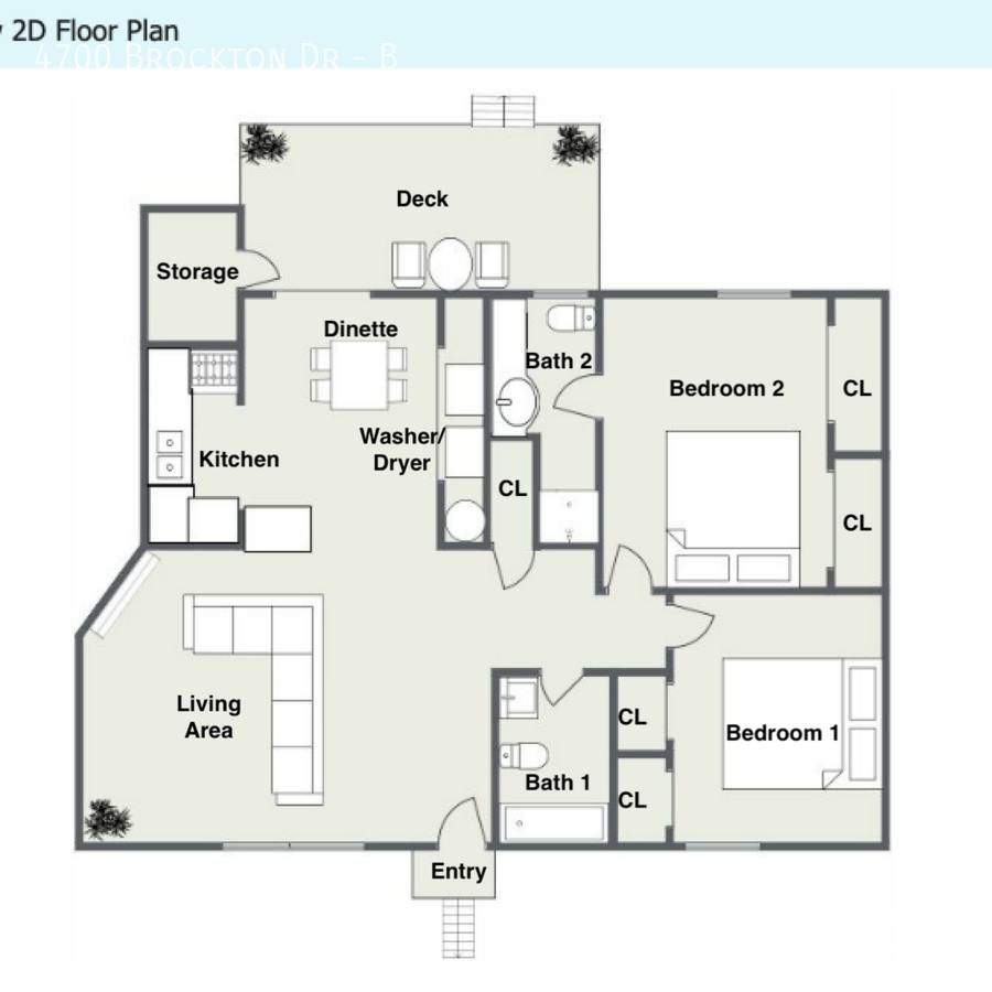 Apartment for rent at 4700 Brockton Dr #B, Raleigh, NC 27604