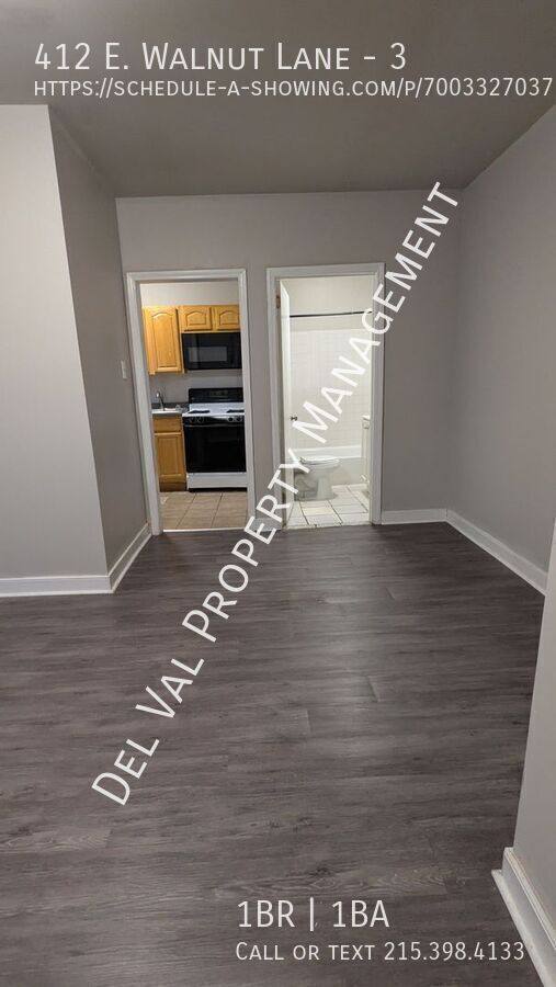 Apartment for rent at 412 E Walnut Lane #3, Philadelphia, PA 19144