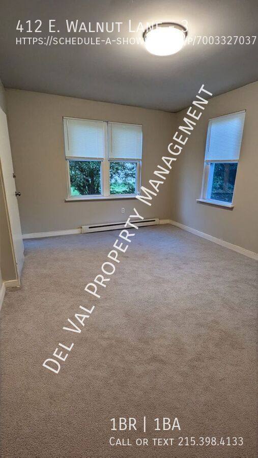 Apartment for rent at 412 E Walnut Lane #3, Philadelphia, PA 19144
