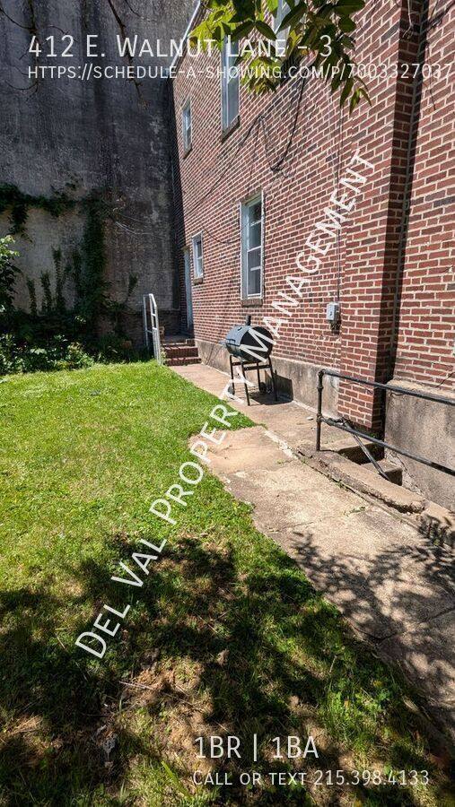 Apartment for rent at 412 E Walnut Lane #3, Philadelphia, PA 19144