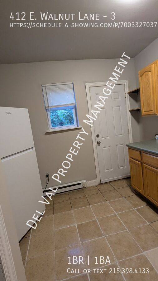 Apartment for rent at 412 E Walnut Lane #3, Philadelphia, PA 19144