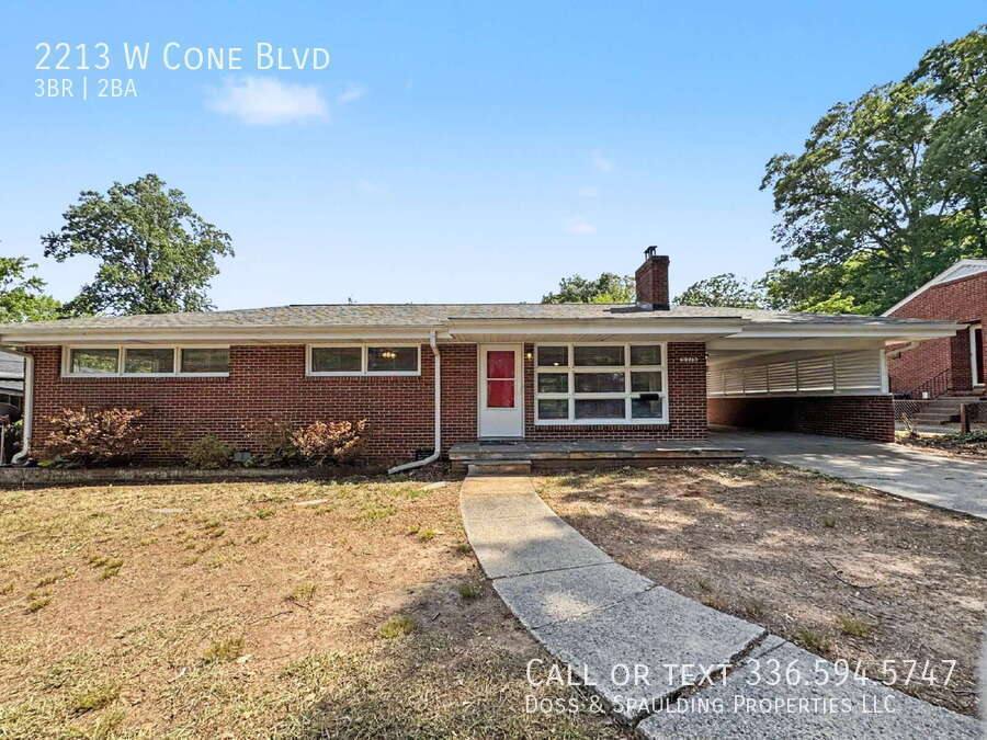 House for rent at 2213 W Cone Blvd, Greensboro, NC 27408