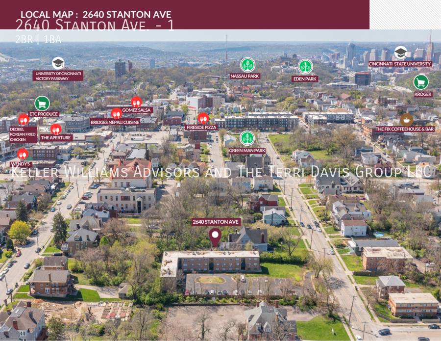 Apartment for rent at 2640 Stanton Ave #1, Cincinnati, OH 45206
