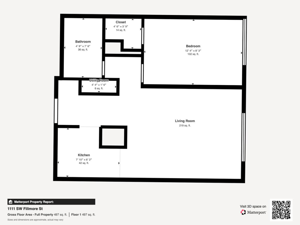 Apartment for rent at 1111 SW Fillmore St, Topeka, KS 66604