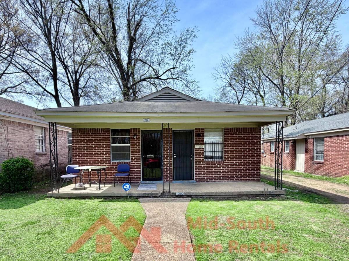 Townhouse for rent at 1353 Fairfax St, Memphis, TN 38108