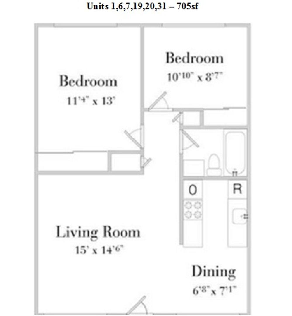 Apartment for rent at 1704 Central Ave, Alameda, CA 94501