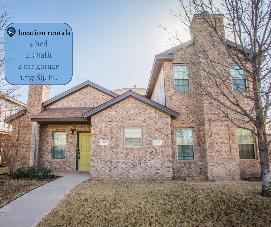 Apartment for rent at 4423 106th St #B, Lubbock, TX 79424