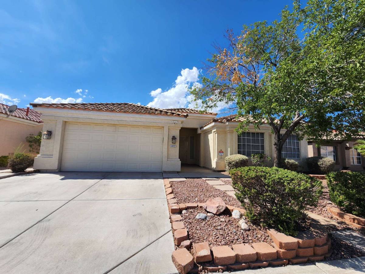 House for rent at 417 Obsidian St, Las Vegas, NV 89145
