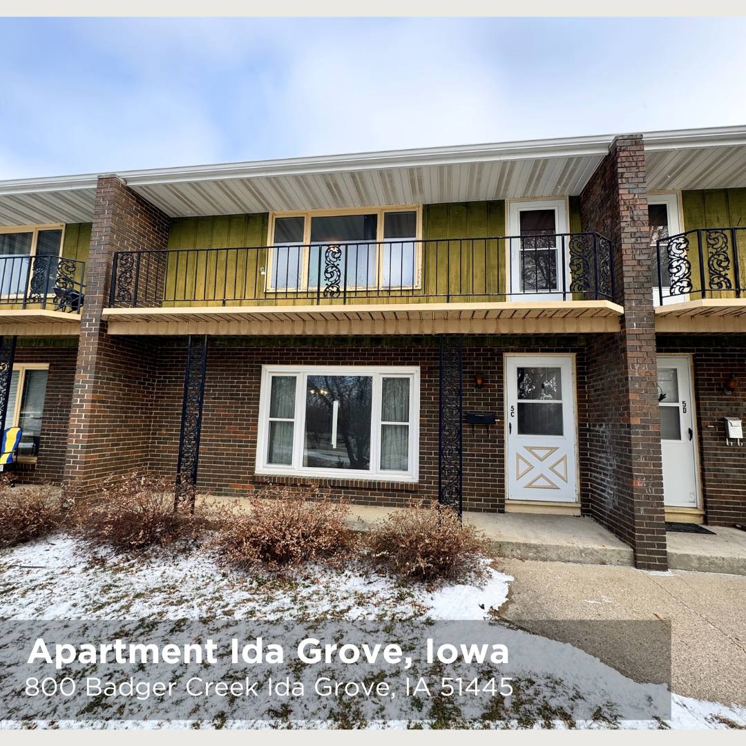 Apartment for rent at 800 Badger Creek, Ida Grove, IA 51445