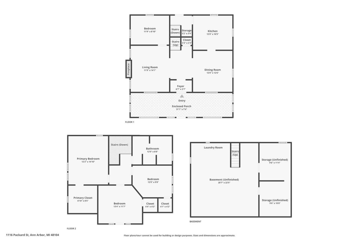 House for rent at 1116 Packard St, Ann Arbor, MI 48104