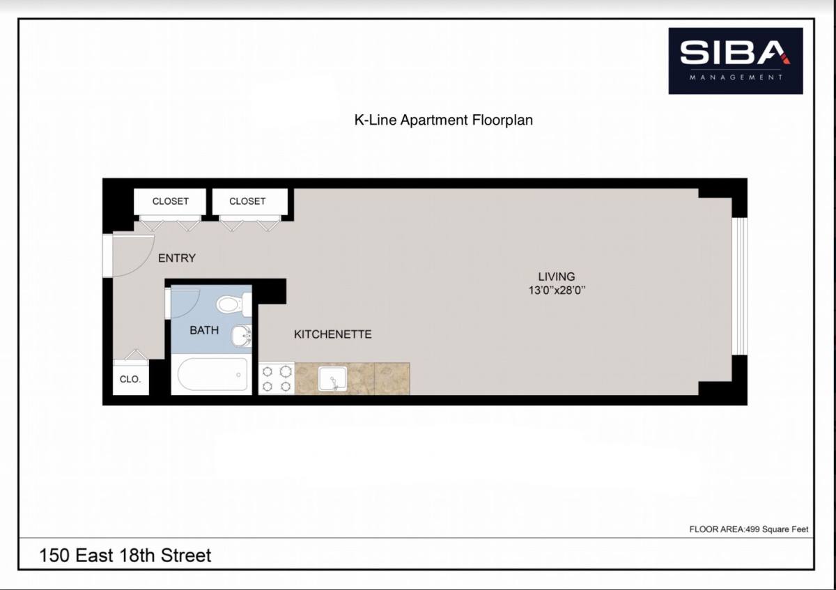 Apartment for rent at 150 E 18th St, New York, NY 10003