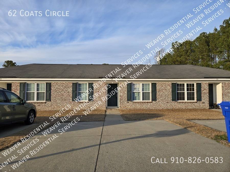 Apartment for rent at 62 Coats Circle, Benson, NC 27504