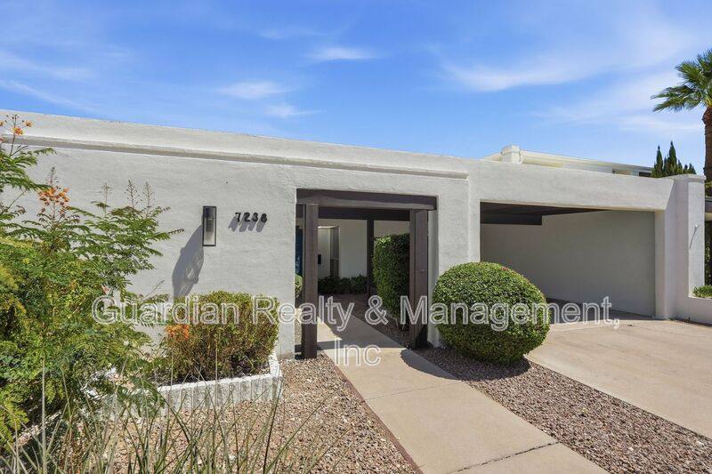 Townhouse for rent at 7238 E Joshua Tree Lane, Scottsdale, AZ 85250