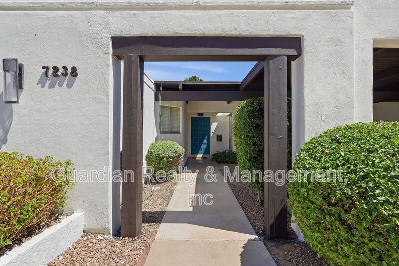 Townhouse for rent at 7238 E Joshua Tree Lane, Scottsdale, AZ 85250