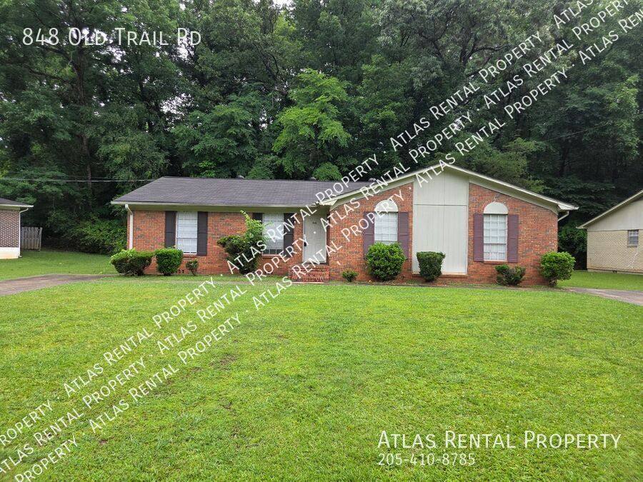 House for rent at 848 Old Trail Rd, Birmingham, AL 35215