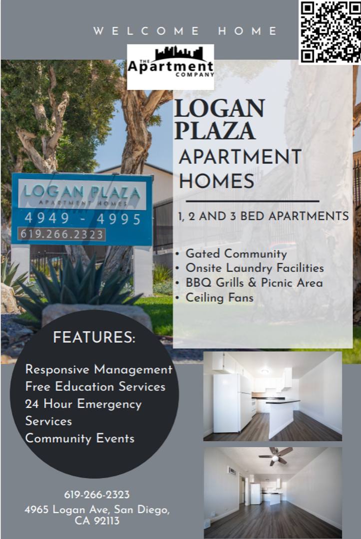 Apartment for rent at 4965 Logan Ave, San Diego, CA 92113