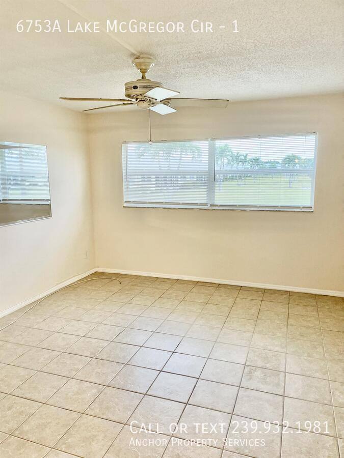 Condo for rent at 6753A Lake McGregor Circle #1, Fort Myers, FL 33919