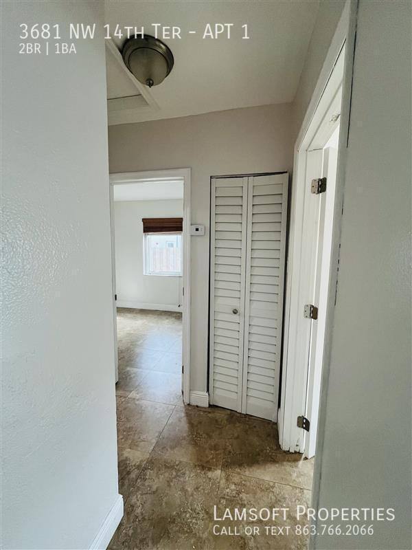 Apartment for rent at 3681 NW 14th Terrace #1, Miami, FL 33125