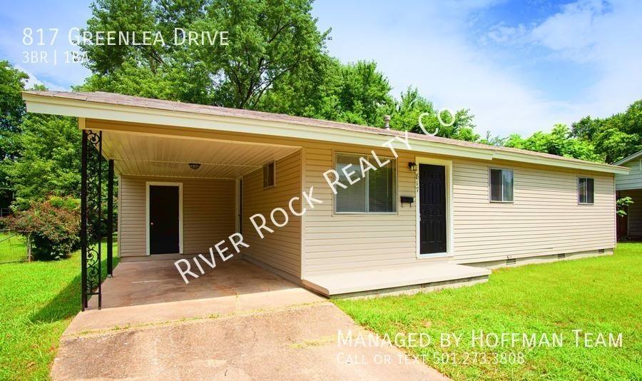 House for rent at 817 Greenlea Dr, North Little Rock, AR 72117