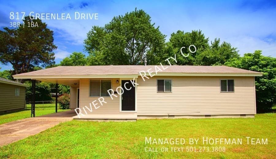 House for rent at 817 Greenlea Dr, North Little Rock, AR 72117