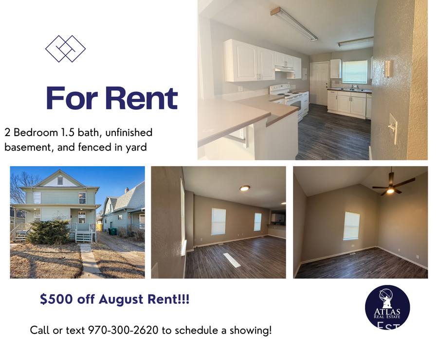 Townhouse for rent at 1119 S 14th Ave, Greeley, CO 80631