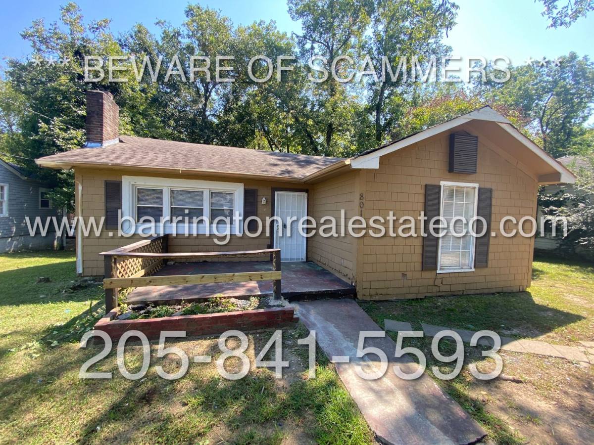 House for rent at 8013 Rugby Ave, Birmingham, AL 35206