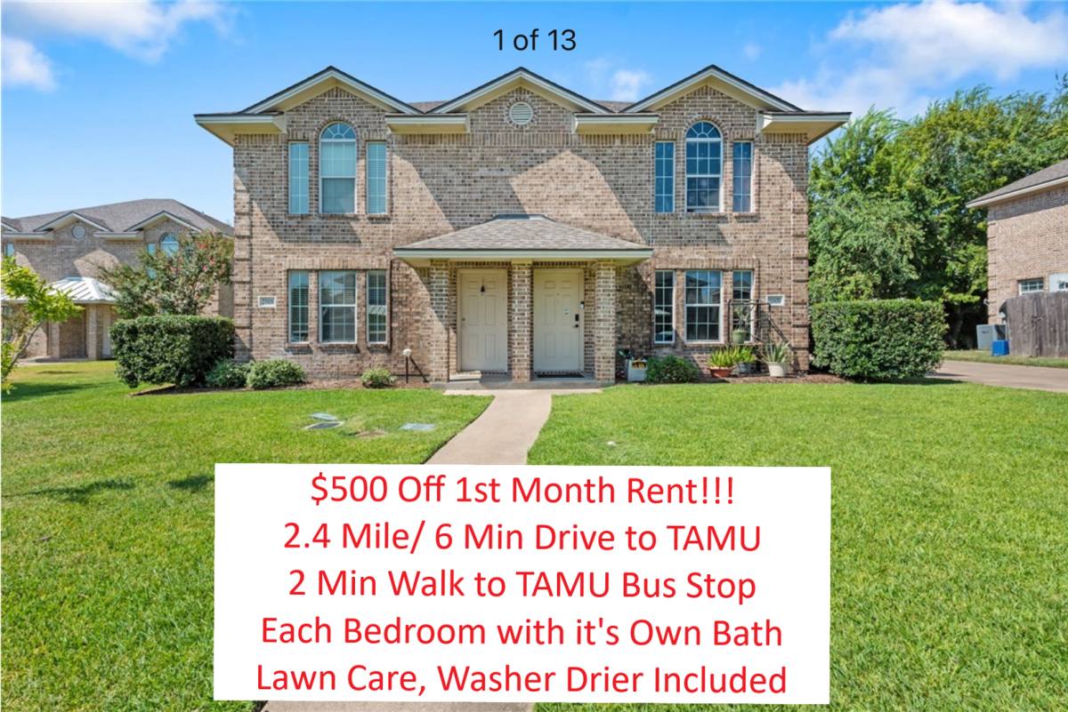 House for rent at 2330 Autumn Chase Loop - B, College Station, TX 77840