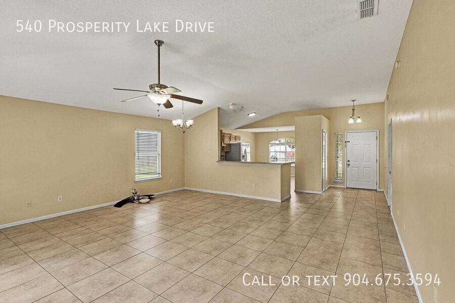 House for rent at 540 Prosperity Lake Dr, Saint Augustine, FL 32092