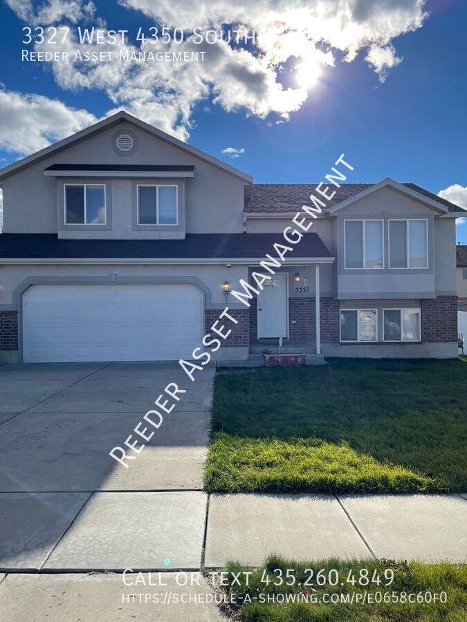 House for rent at 3327 W 4350 S, Ogden, UT 84401
