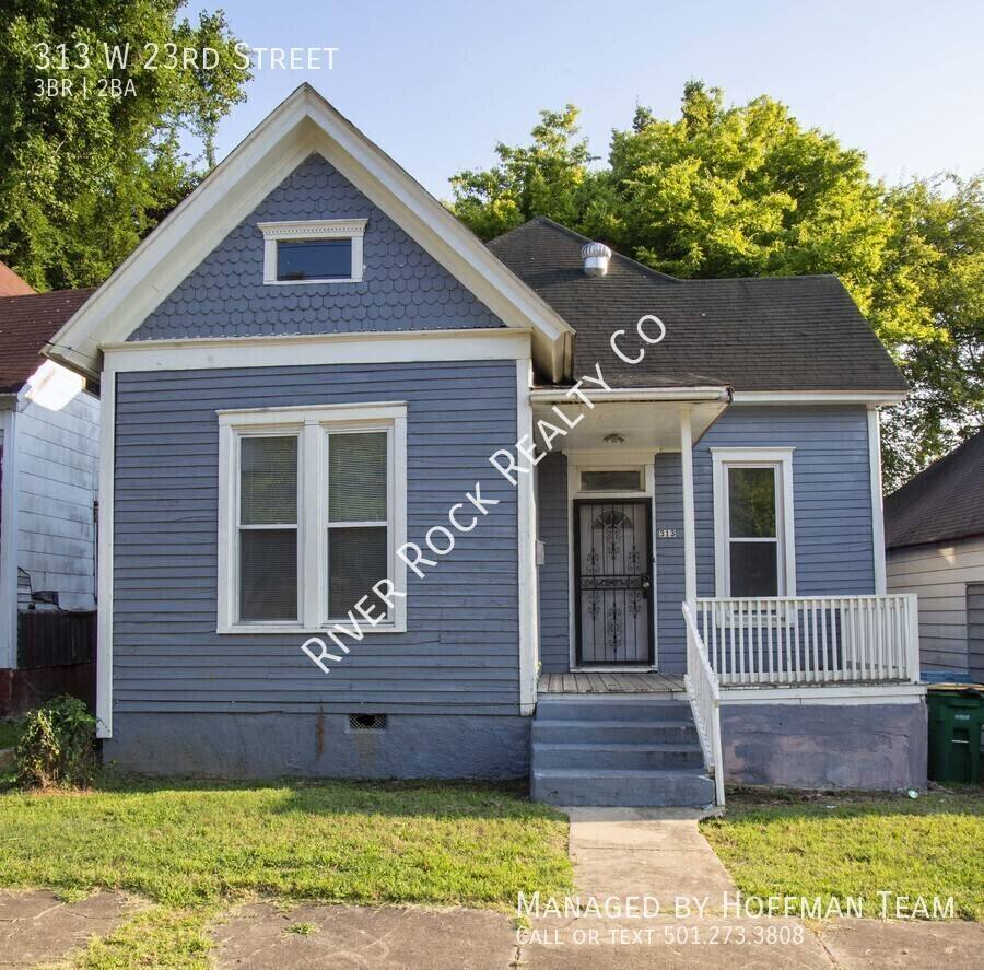 House for rent at 313 W 23rd St, Little Rock, AR 72206