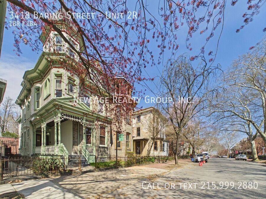 Apartment for rent at 3418 Baring St #2R, Philadelphia, PA 19104