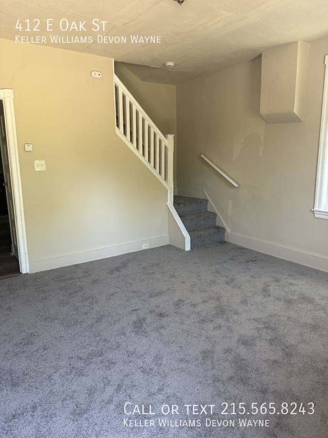 Townhouse for rent at 412 E Oak St, Norristown, PA 19401