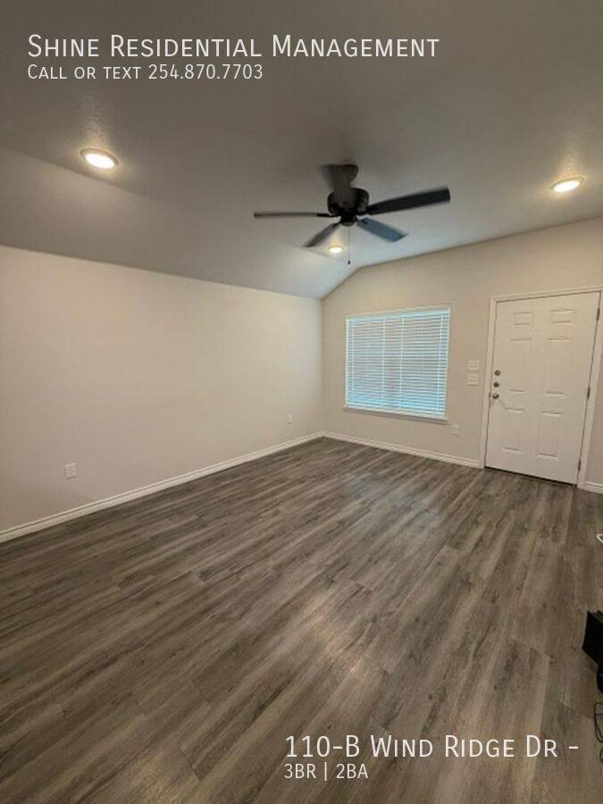Apartment for rent at 110-B Wind Ridge Dr, Copperas Cove, TX 76522