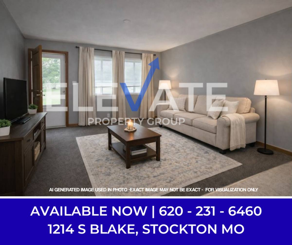Apartment for rent at 1214 S Blake #1, Stockton, MO 65785