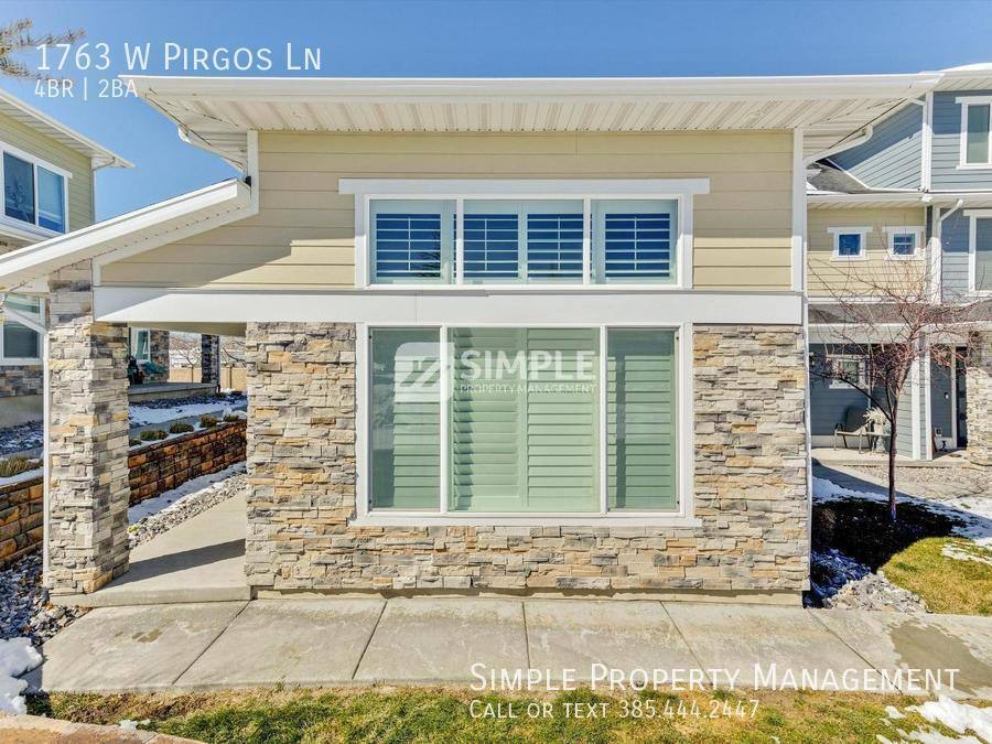 Townhouse for rent at 1763 W Pirgos Lane, South Jordan, UT 84095