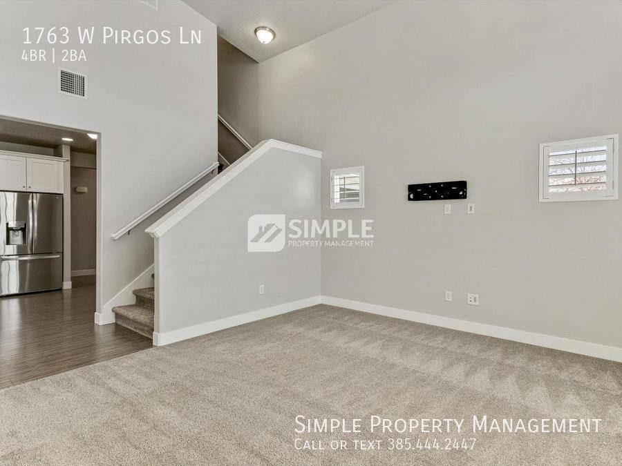 Townhouse for rent at 1763 W Pirgos Lane, South Jordan, UT 84095