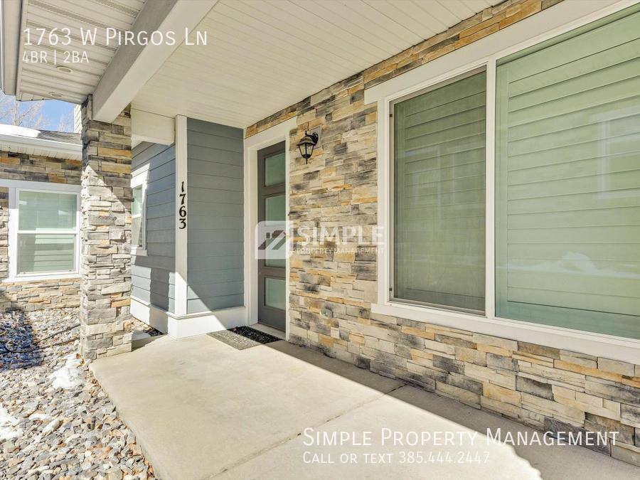 Townhouse for rent at 1763 W Pirgos Lane, South Jordan, UT 84095