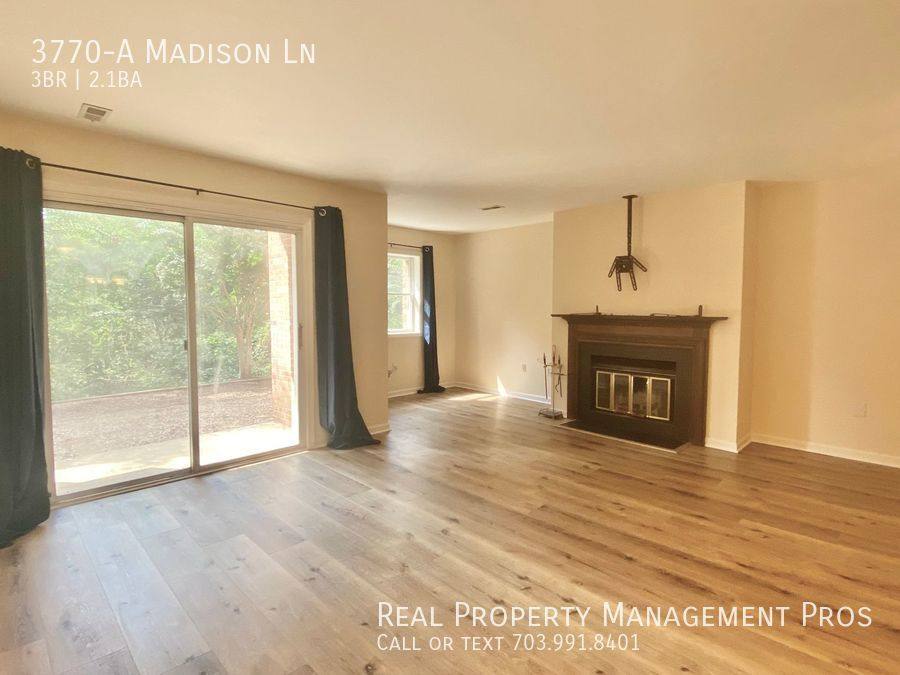 Townhouse for rent at 3770-A Madison Lane, Falls Church, VA 22041