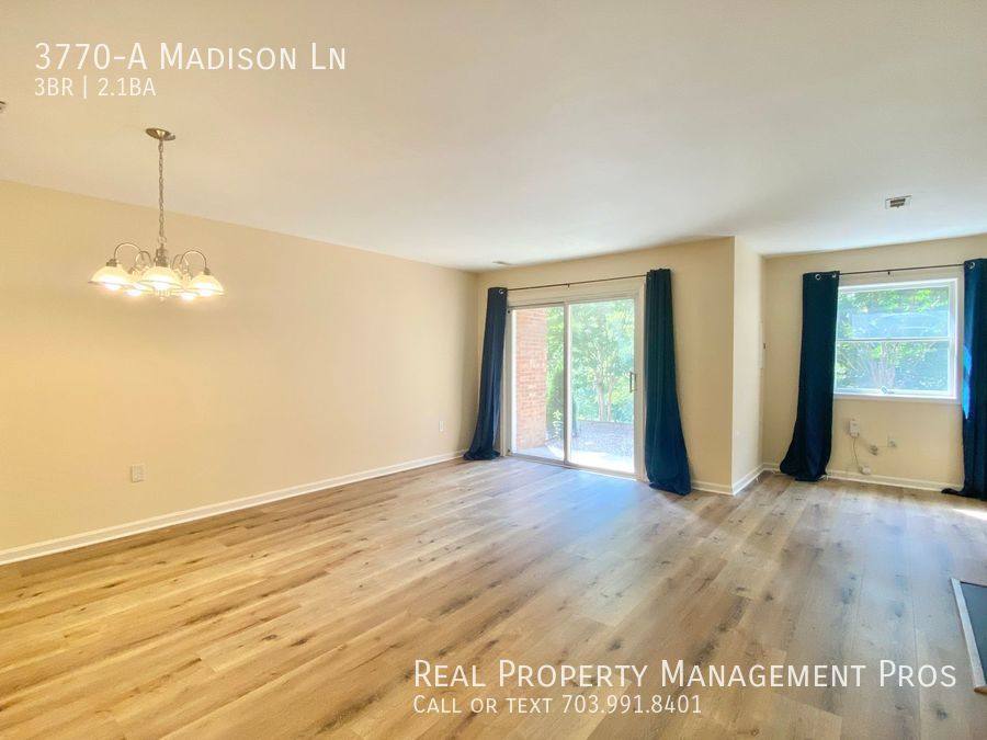 Townhouse for rent at 3770-A Madison Lane, Falls Church, VA 22041