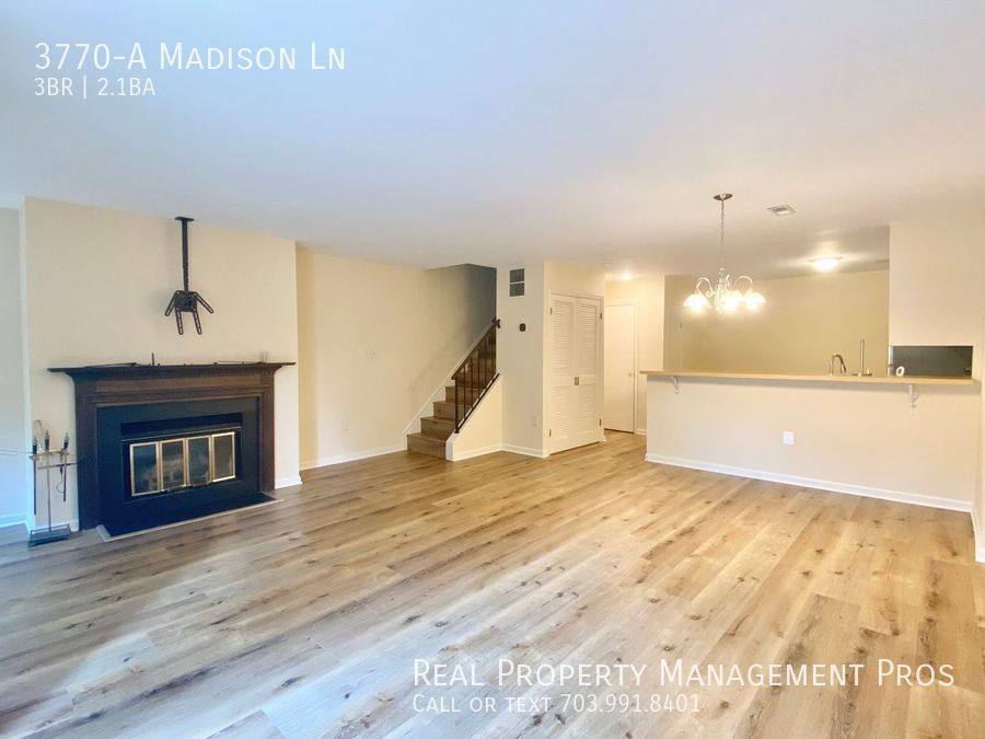 Townhouse for rent at 3770-A Madison Lane, Falls Church, VA 22041