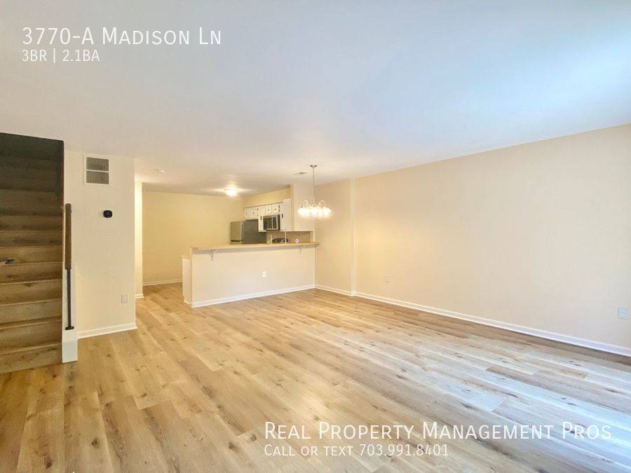 Townhouse for rent at 3770-A Madison Lane, Falls Church, VA 22041