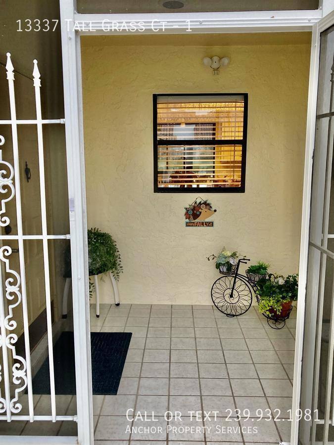 Townhouse for rent at 13337 Tall Grass Court #1, Fort Myers, FL 33912
