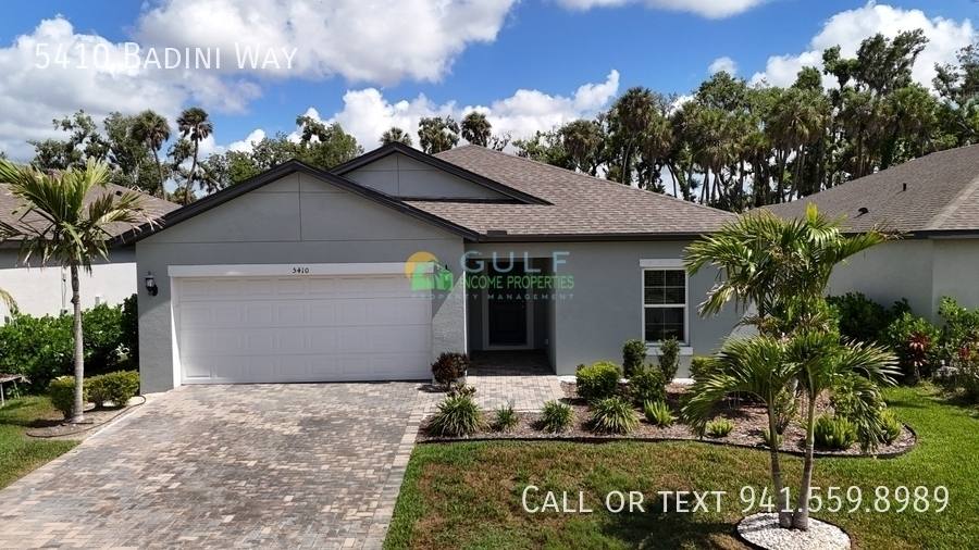 House for rent at 5410 Badini Way, Palmetto, FL 34221