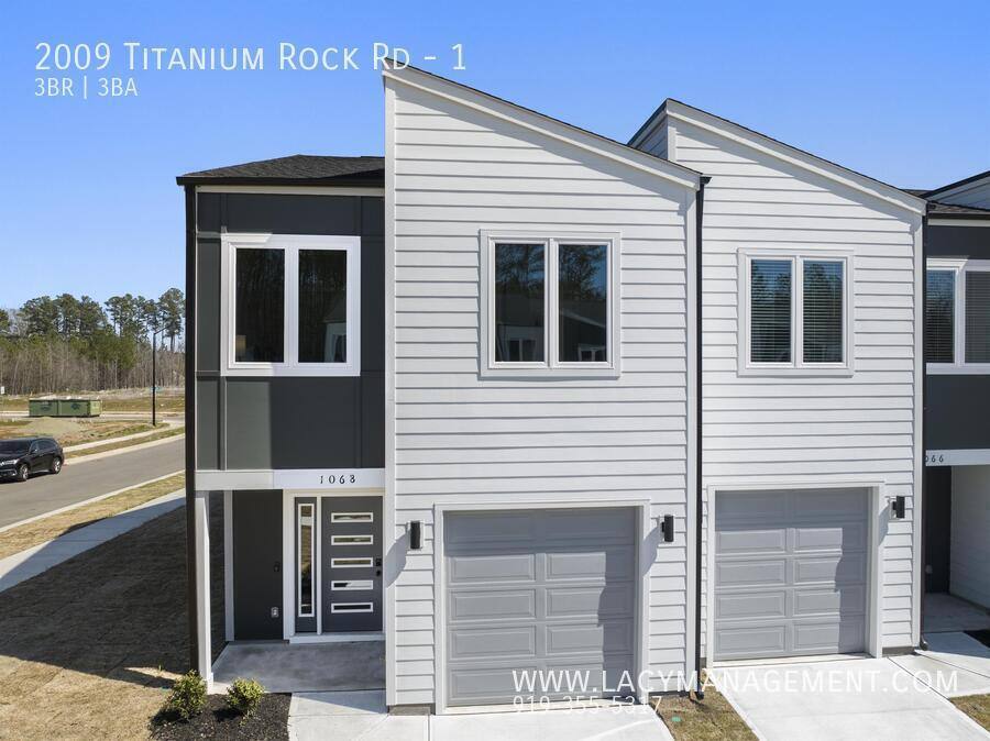 Townhouse for rent at 2009 Titanium Rock Rd #1, Durham, NC 27704