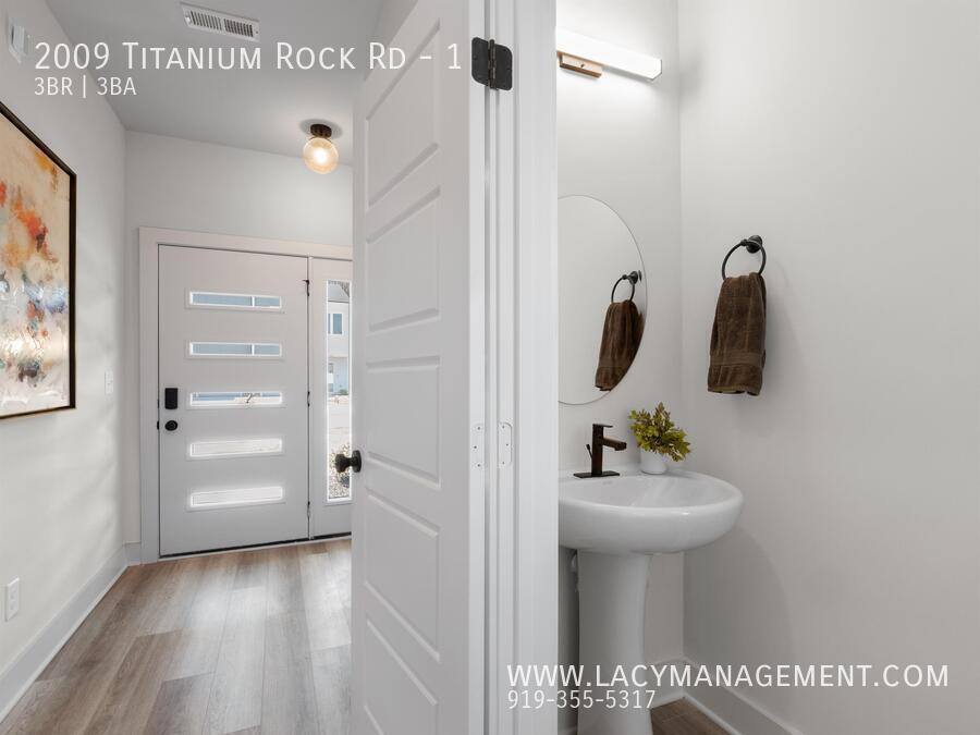 Townhouse for rent at 2009 Titanium Rock Rd #1, Durham, NC 27704