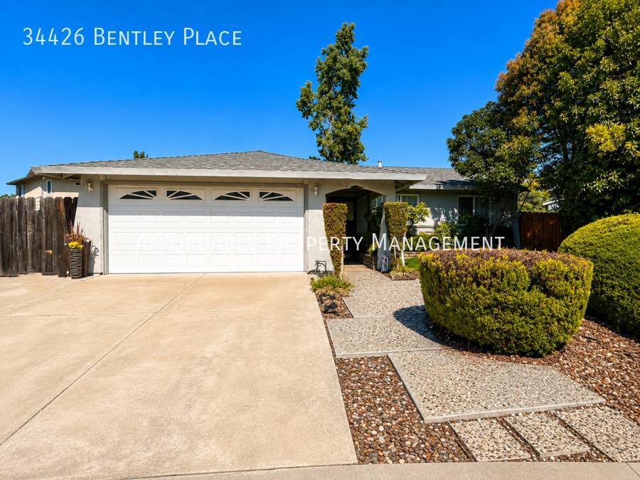 House for rent at 34426 Bentley Place, Fremont, CA 94555