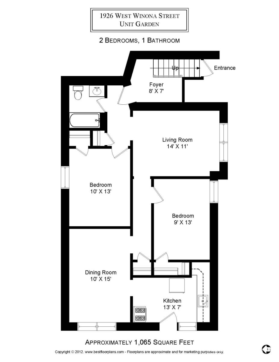 Apartment for rent at 1916 W Winona St #1926-G Re06, Chicago, IL 60640