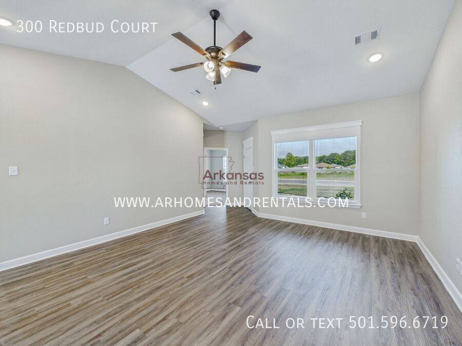 House for rent at 300 Redbud Court, Jacksonville, AR 72076