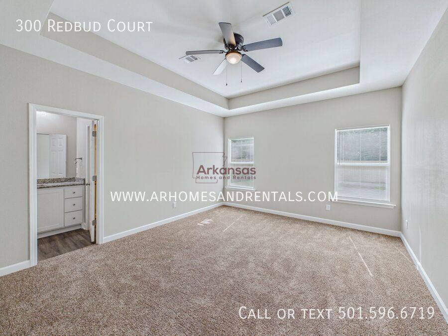 House for rent at 300 Redbud Court, Jacksonville, AR 72076